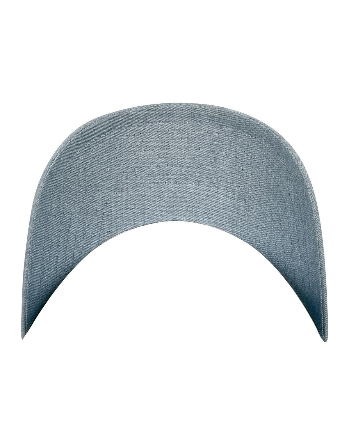 Flexfit 7706 Curved Classic Snapback Cap - Heather Grey