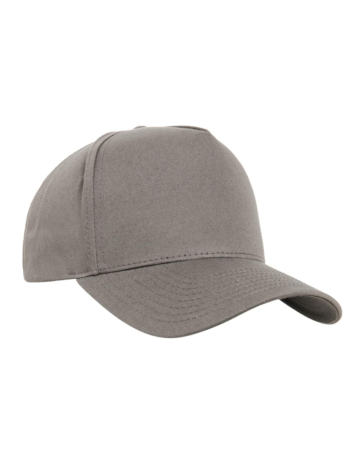 Flexfit 7707 5 Panel Curved Classic Snapback - Grey