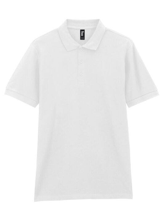 Gildan 85800 Premium Cotton Adult Pique Polo - White