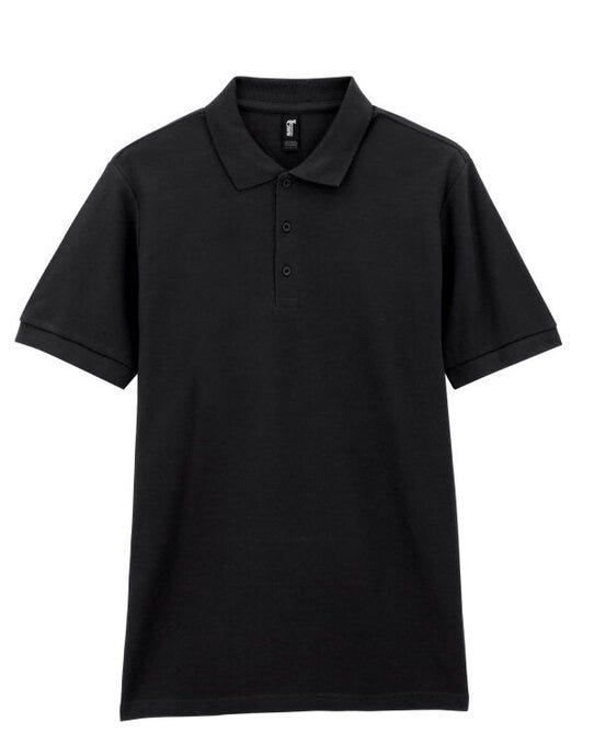 Gildan 85800 Premium Cotton Adult Pique Polo - Black