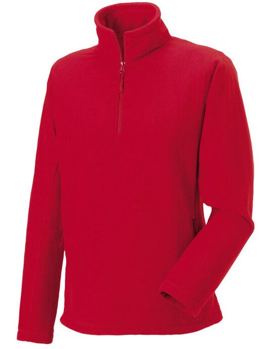 Russell Athletic 874M Russell 1/4 Zip Outdoor Fleece - Classic Red