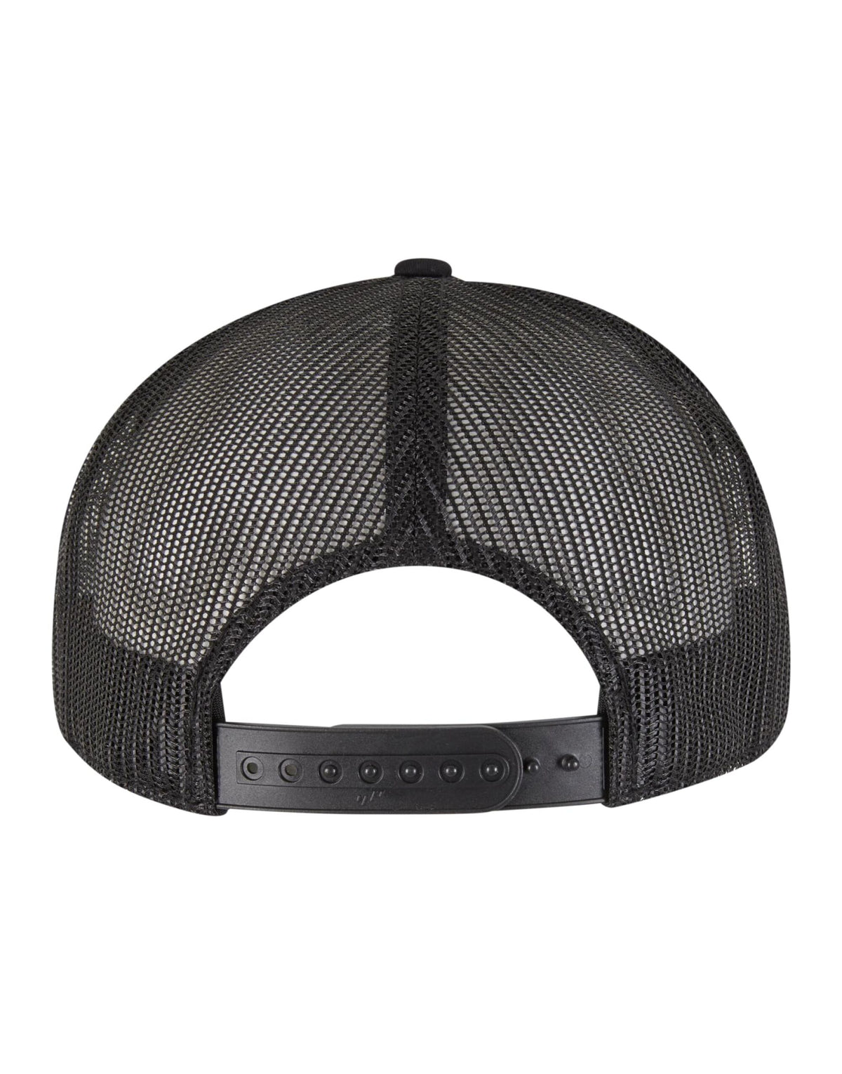 Flexfit 9294 7 Panel Classic Trucker Cap - Black/Black