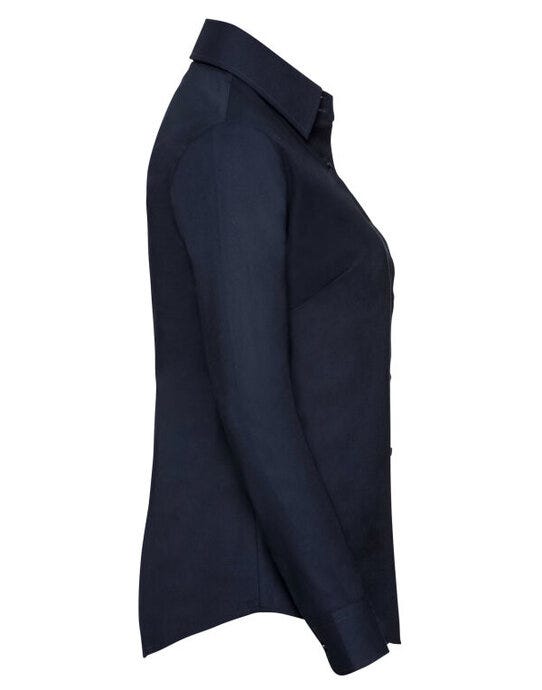 Russell Athletic Collection 932F Russell Collection Lady LS Tailor Oxford - Bright Navy
