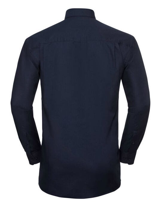 Russell Athletic Collection 932M Russell Collection Men LS Classic Oxford - Bright Navy