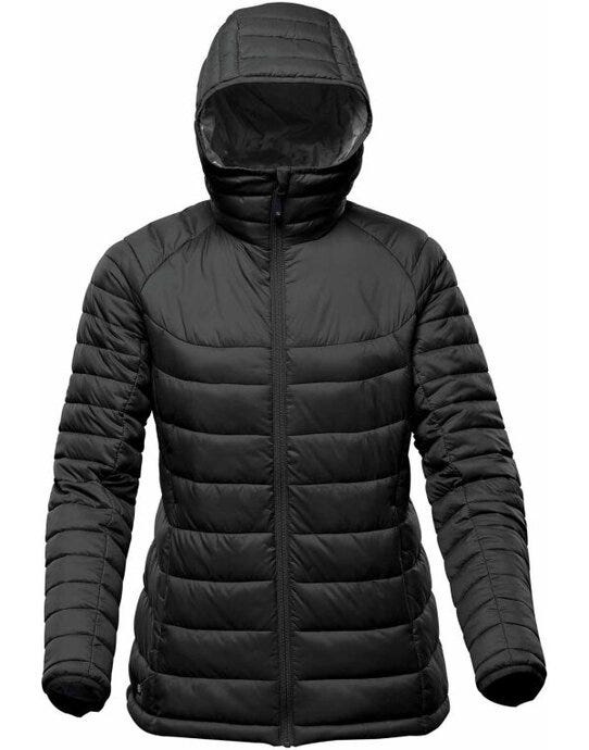 Stormtech AFP-2W Womens Stavanger Thermal Jkt - Black/Graphite