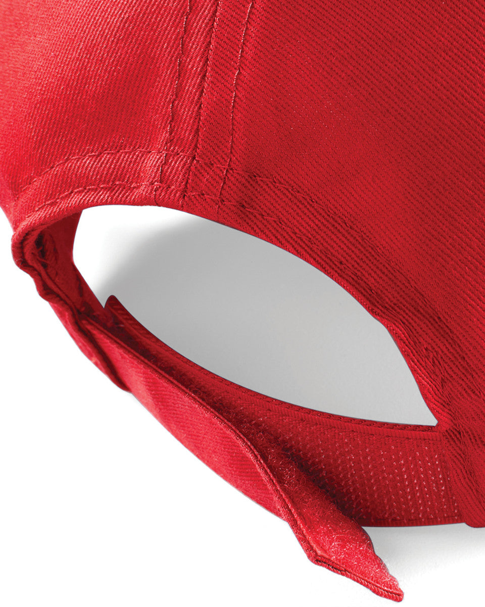 Beechfield B10 Original 5 Panel Cap - Bright Red
