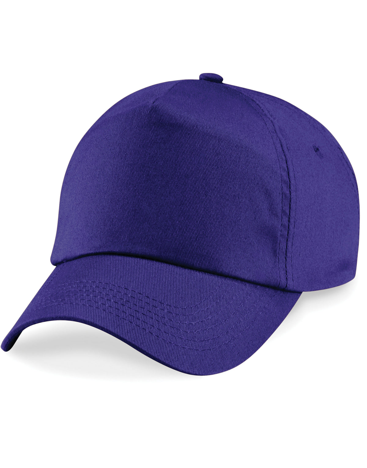 Beechfield B10B Junior Original 5 Panel Cap - Purple