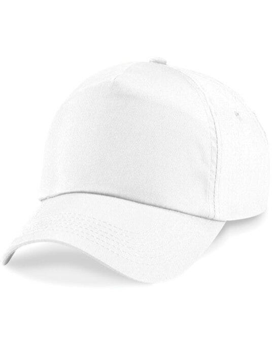 Beechfield B10B Junior Original 5 Panel Cap - White