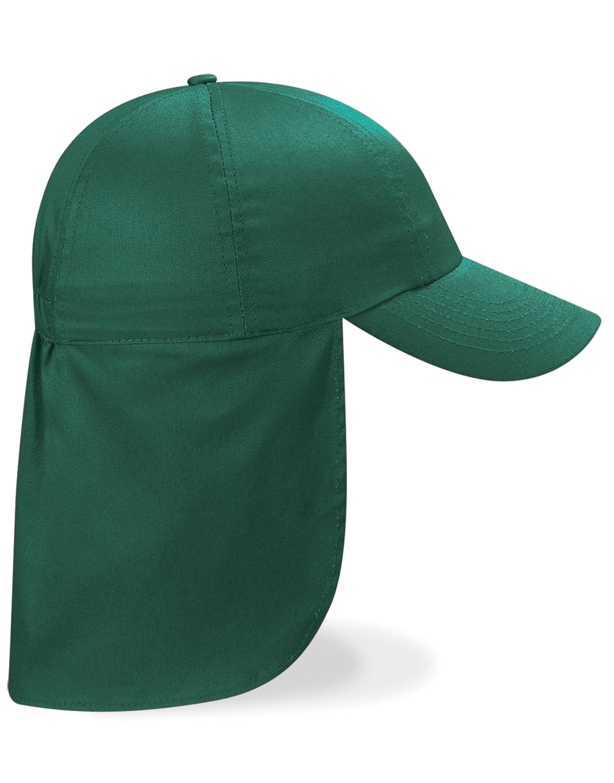 Beechfield B11B Junior Legionnaire Style Cap - Bottle Green