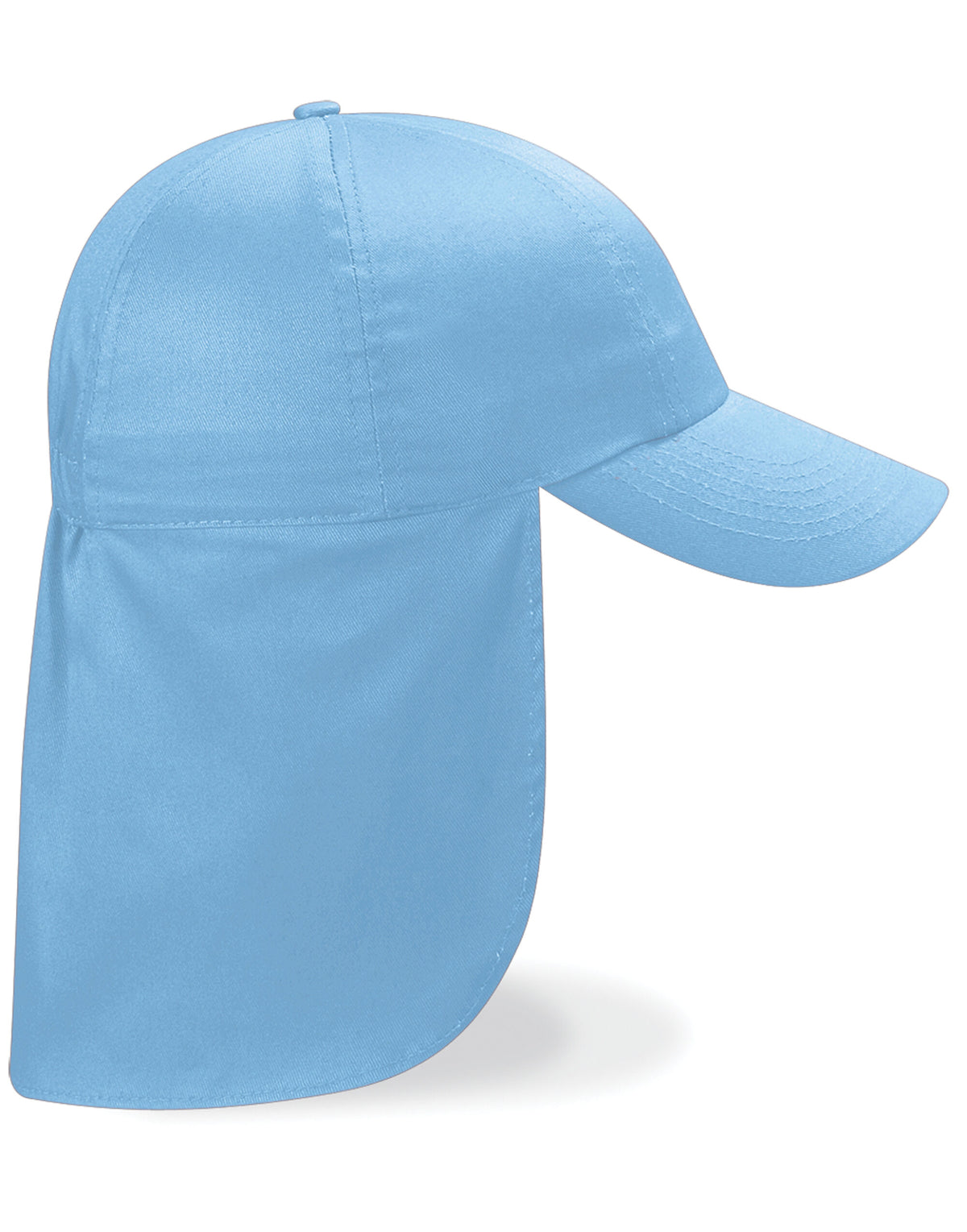 Beechfield B11B Junior Legionnaire Style Cap - Sky Blue