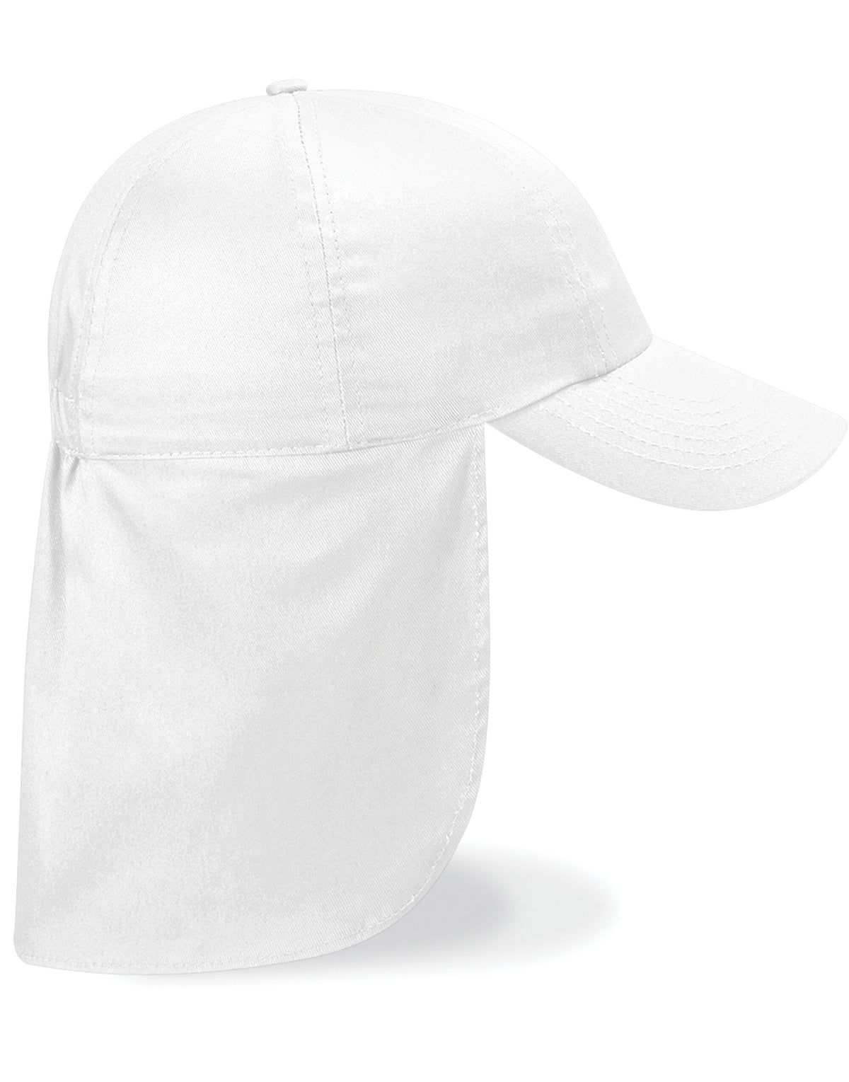 Beechfield B11B Junior Legionnaire Style Cap - White