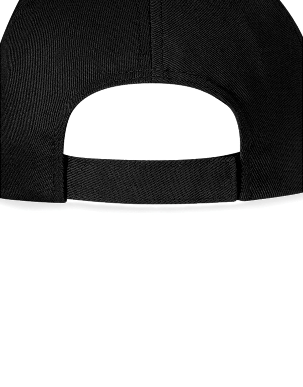 Beechfield B15C Ultimate Sandwich Peak Cap - Black/Orange