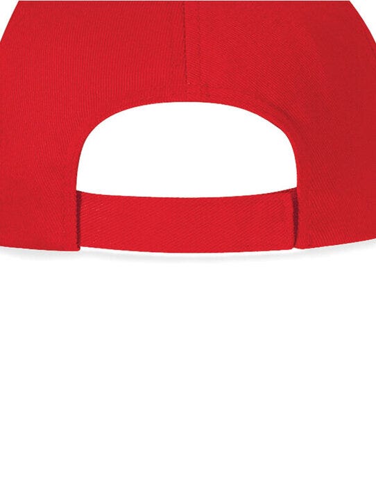 Beechfield B15C Ultimate Sandwich Peak Cap - Classic Red/White