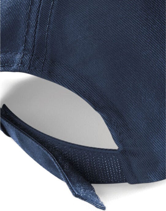 Beechfield B15C Ultimate Sandwich Peak Cap - French Navy/Putty