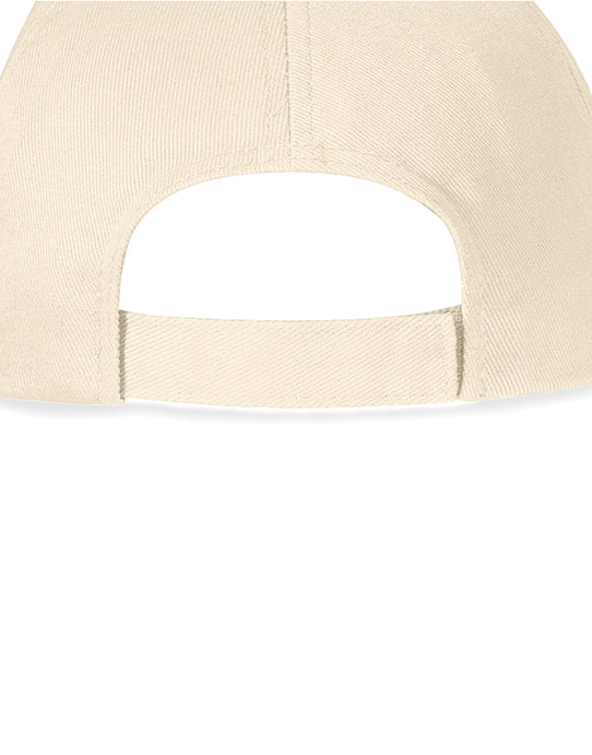 Beechfield B15C Ultimate Sandwich Peak Cap - Putty/French Navy