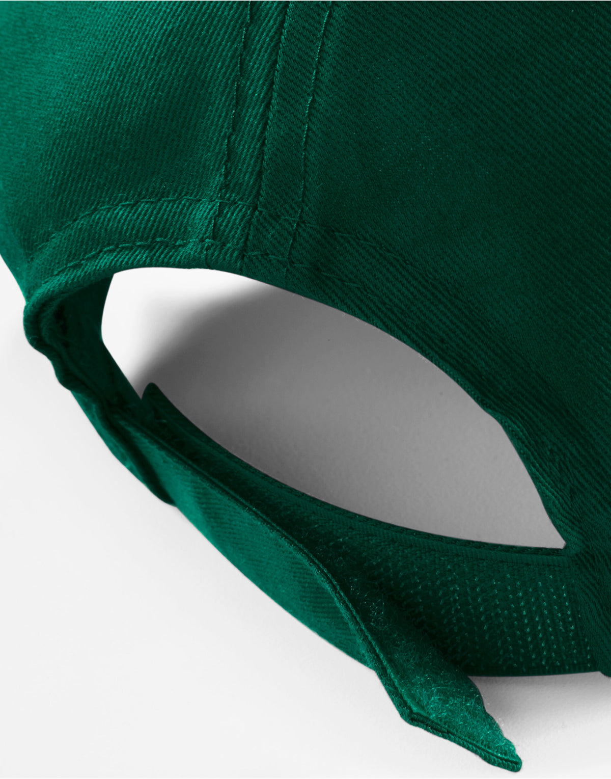 Beechfield B15C Ultimate Sandwich Peak Cap - Bottle Green/White
