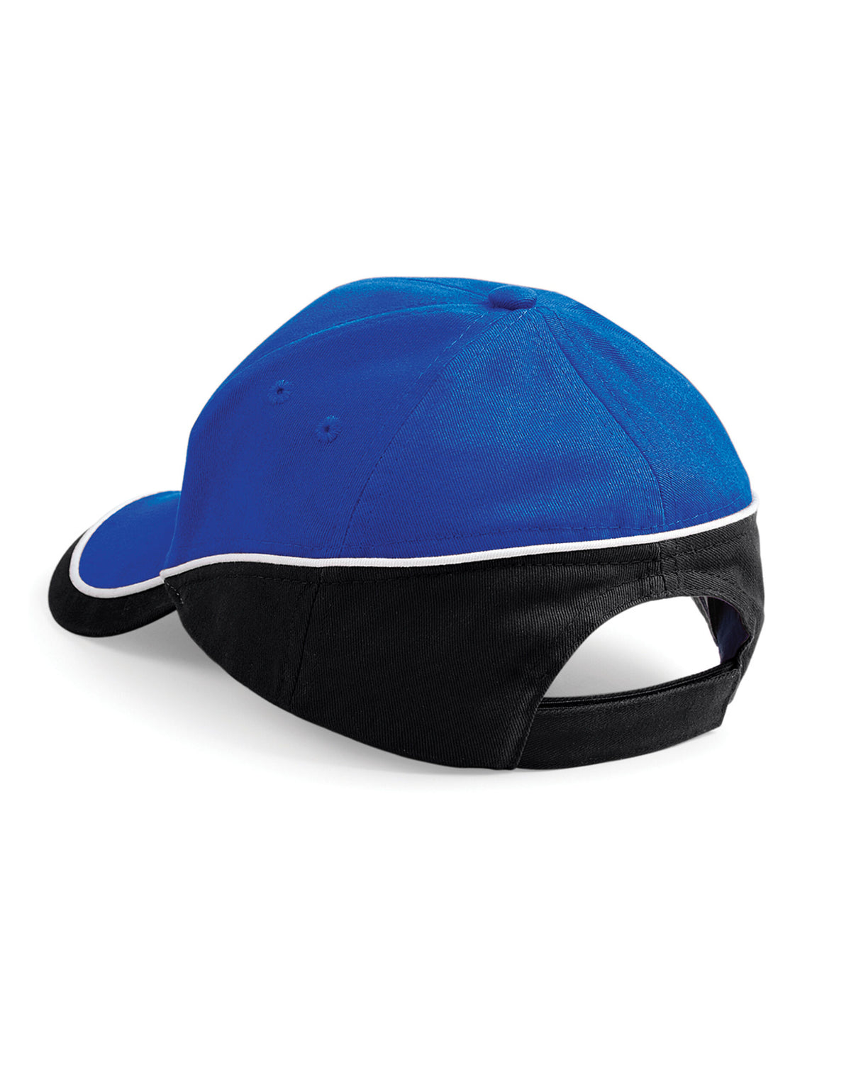 Beechfield B171 Teamwear Competition Cap - Bright Royal/Black/White