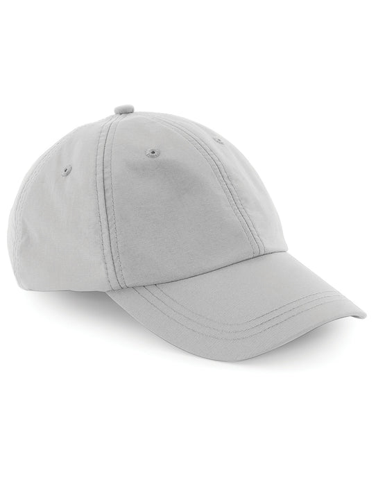 Beechfield B187 Outdoor 6 Panel Cap - Light Grey