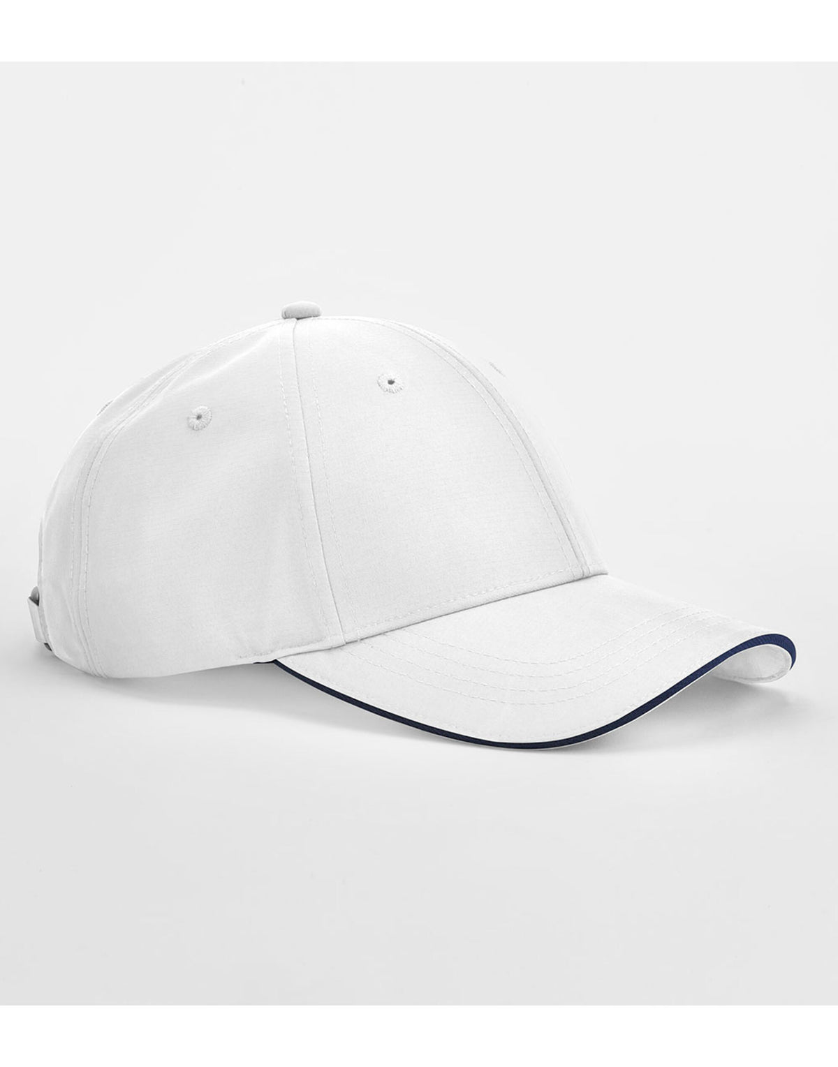 Beechfield B195R Team Sports-Tech Cap - White/French Navy