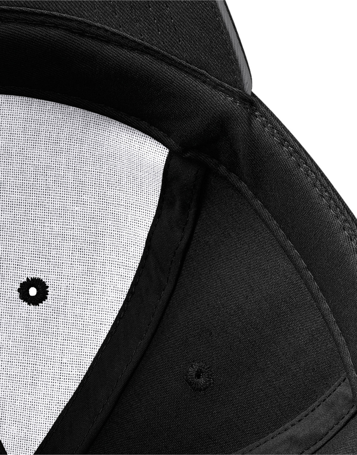 Beechfield B20 Athleisure 6 Panel Cap - Black/Graphite