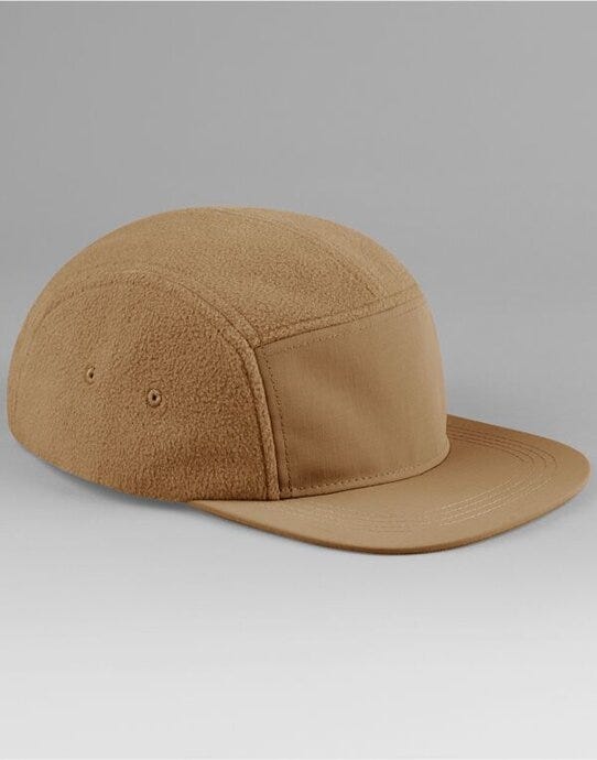 Beechfield B220R Fleece Outdoor Camper Cap - Biscuit