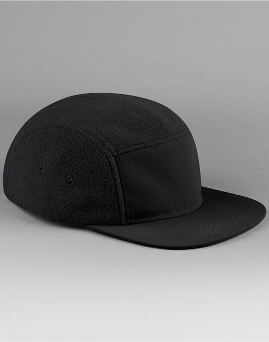 Beechfield B220R Fleece Outdoor Camper Cap - Black