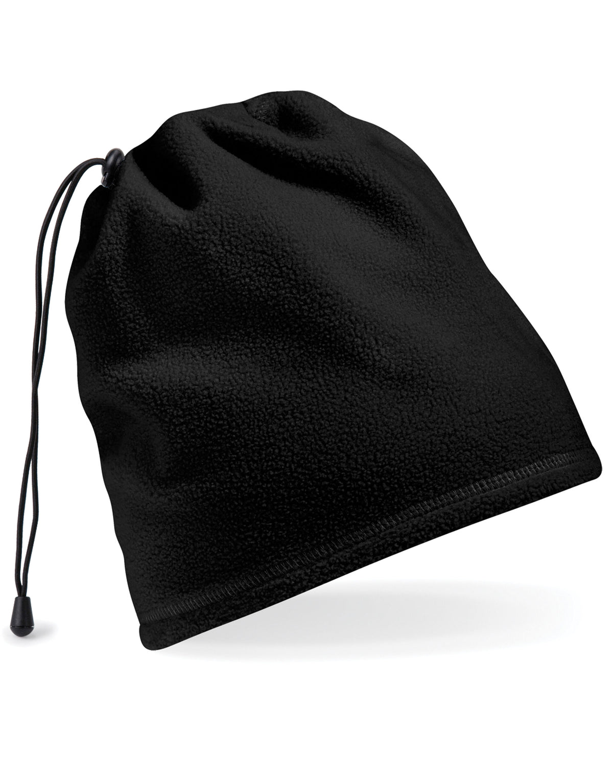 Beechfield B285 Suprafleece® Snood/Hat Combo - Black