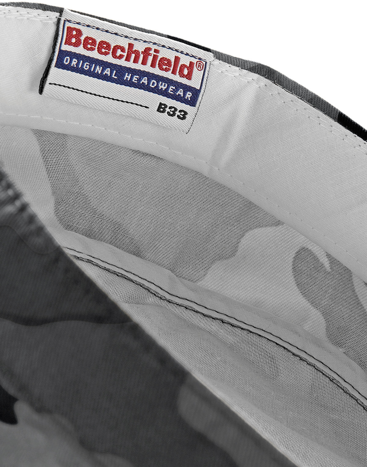 Beechfield B33 Camo Army Cap - Urban Camo