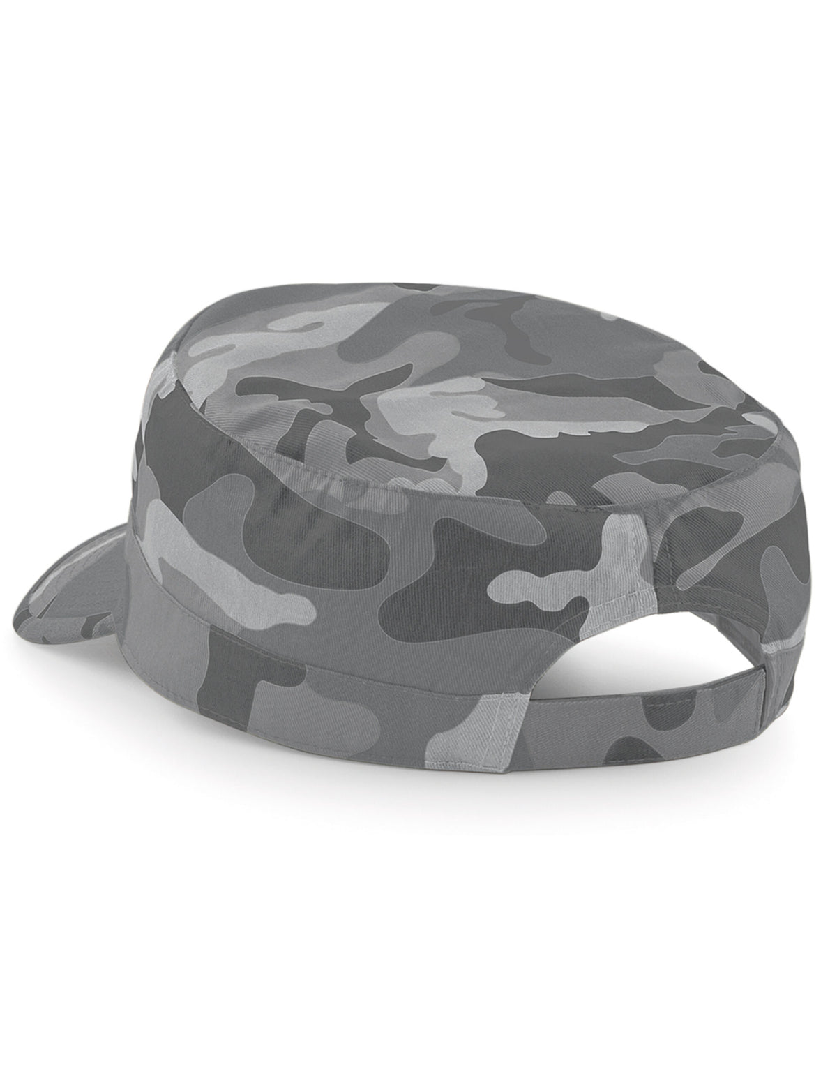 Beechfield B33 Camo Army Cap - Arctic Camo