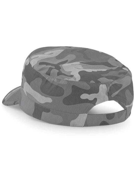 Beechfield B33 Camo Army Cap - Arctic Camo