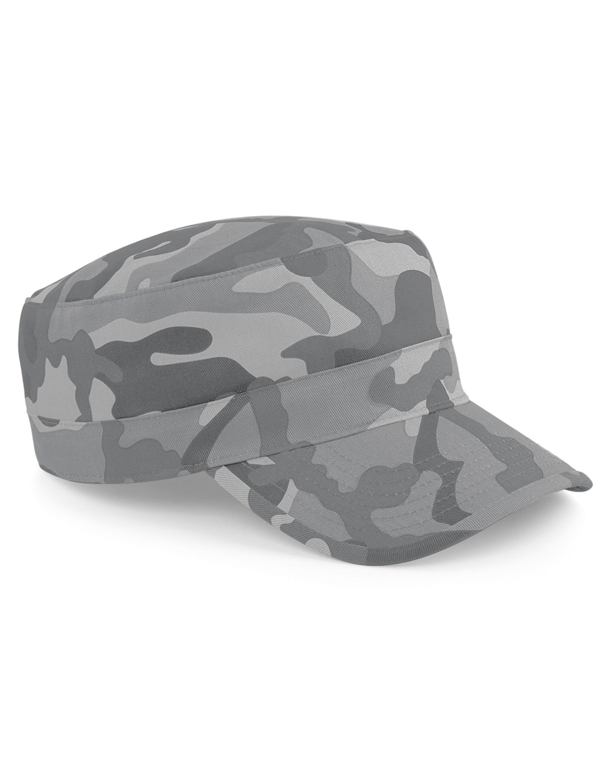 Beechfield B33 Camo Army Cap - Arctic Camo