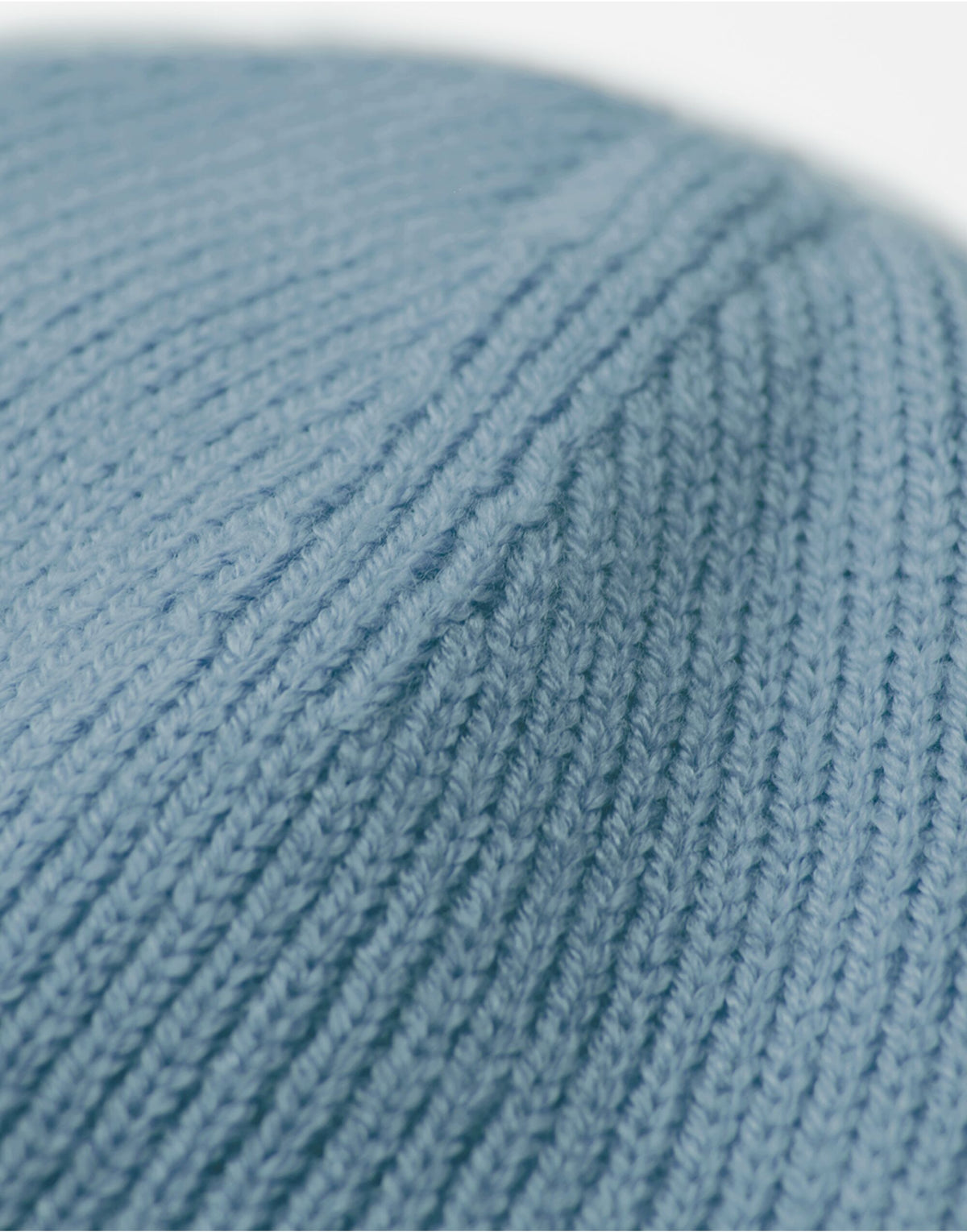 Beechfield B336R Deep Cuff Tonal Patch Beanie - Dusty Blue