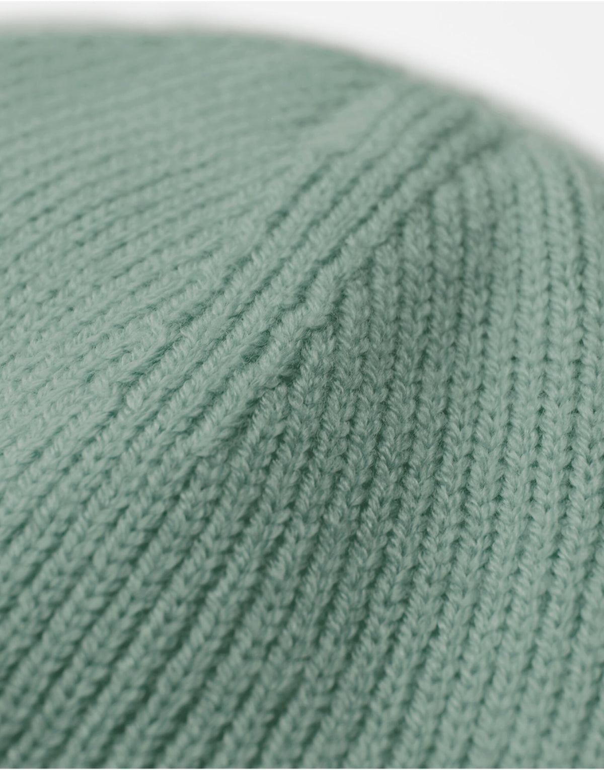 Beechfield B336R Deep Cuff Tonal Patch Beanie - Dusty Green