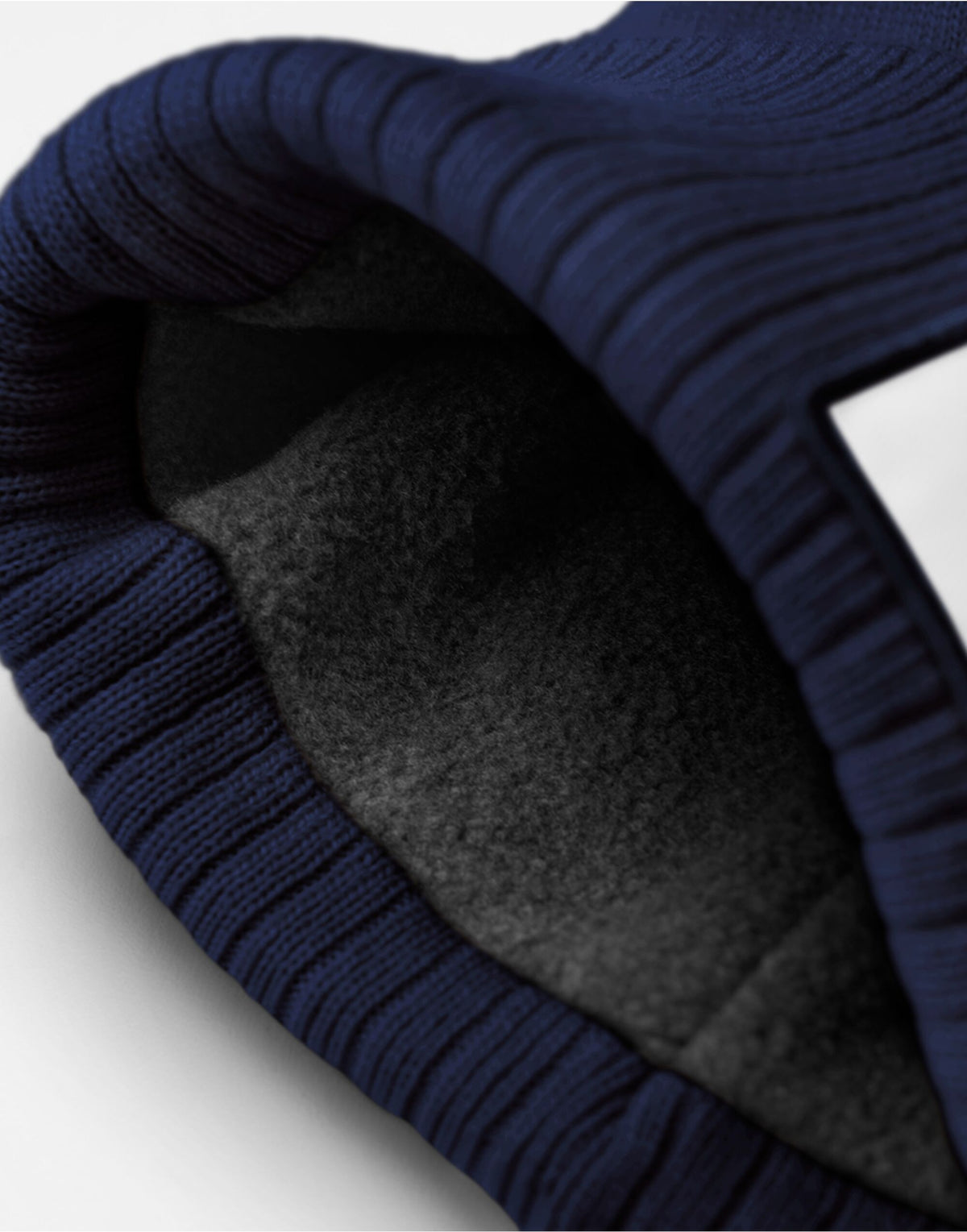 Beechfield B337R Appliqué Patch Beanie - Oxford Navy/White