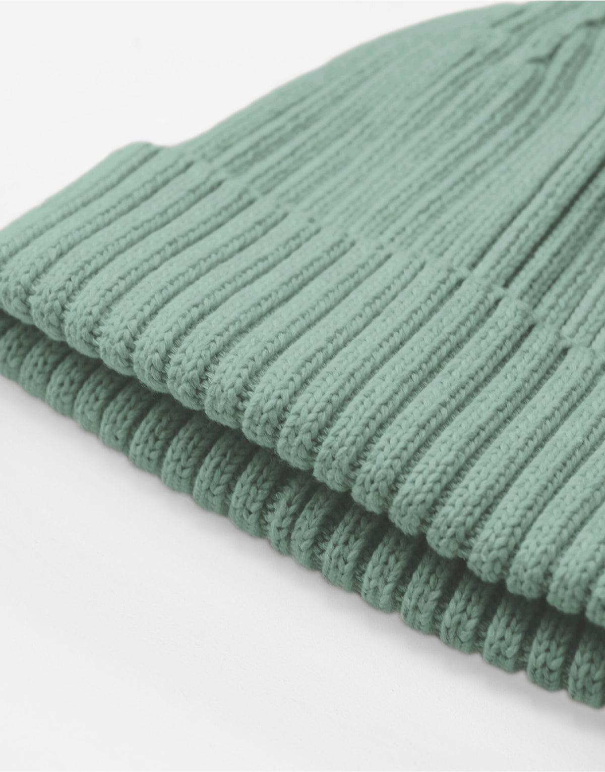 Beechfield B341B Organic Cotton Kids Beanie - Dusty Green