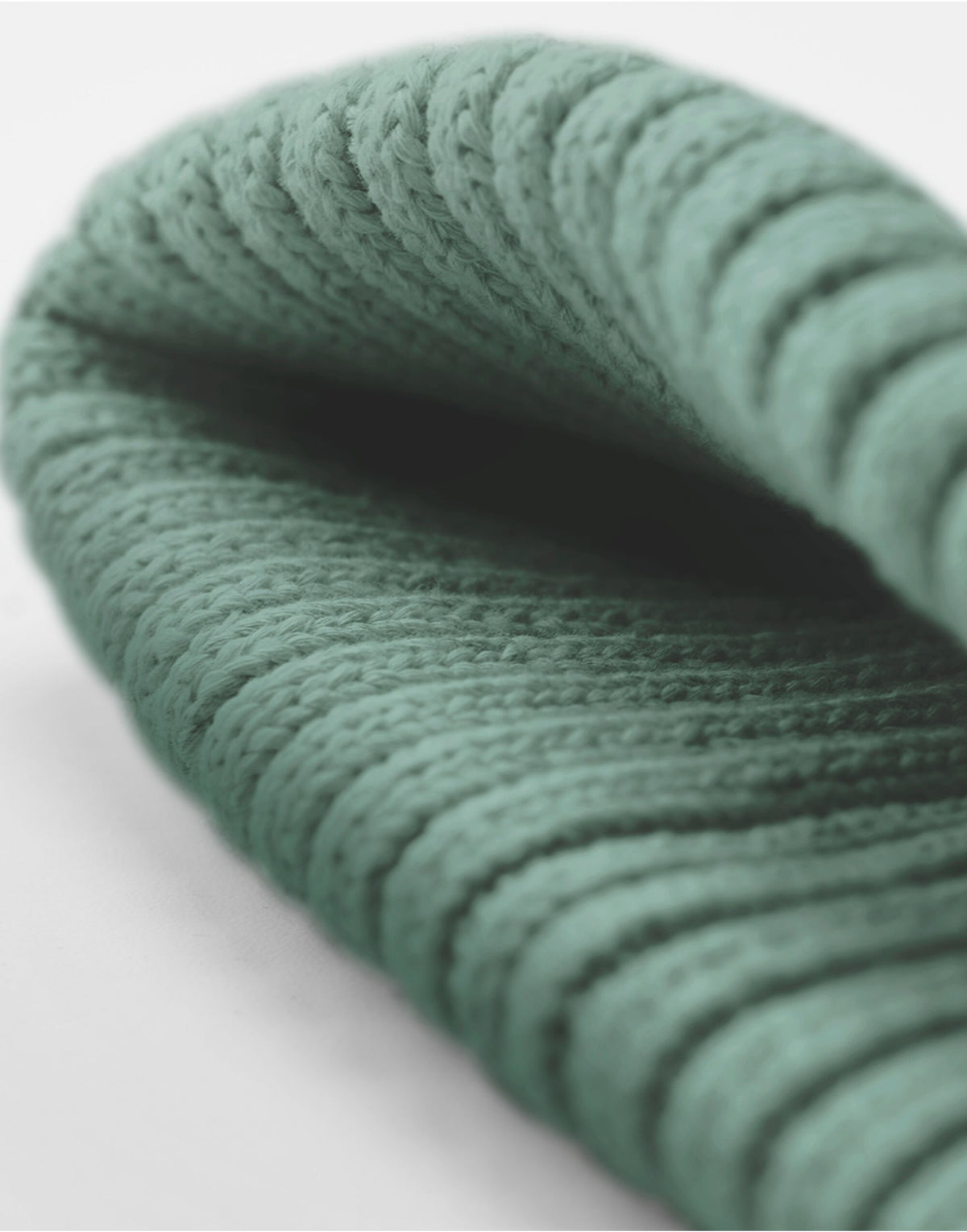 Beechfield B341B Organic Cotton Kids Beanie - Dusty Green
