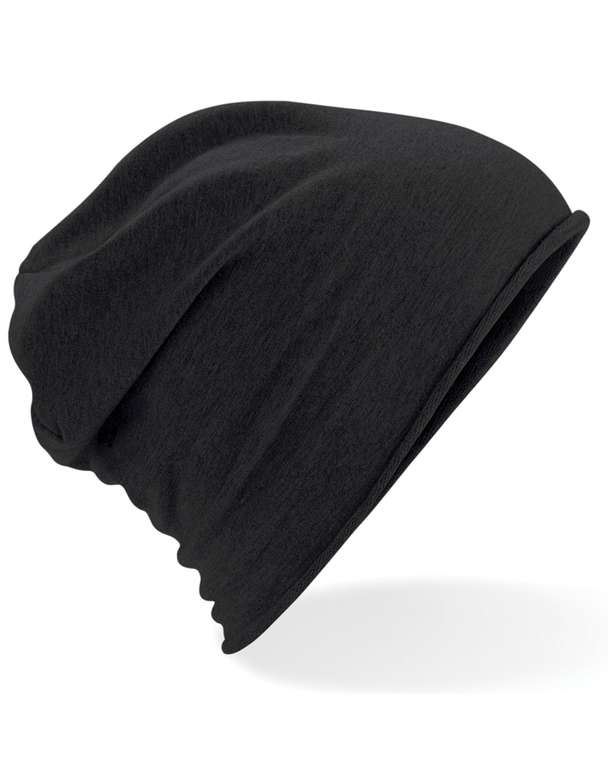 Beechfield B361 Jersey Beanie - Black