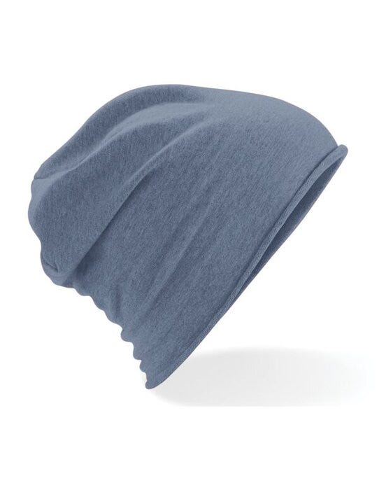 Beechfield B361 Jersey Beanie - Denim Blue
