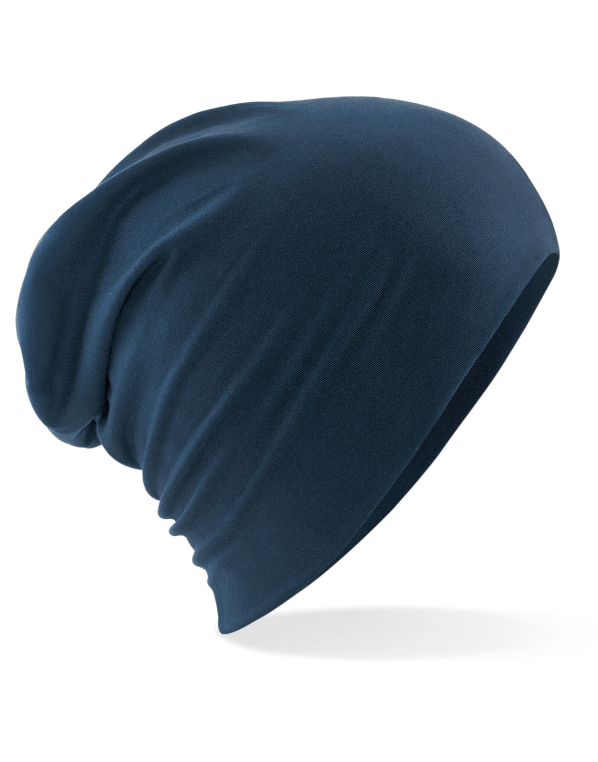 Beechfield B368 Hemsedal Cotton Slouch Beanie - French Navy
