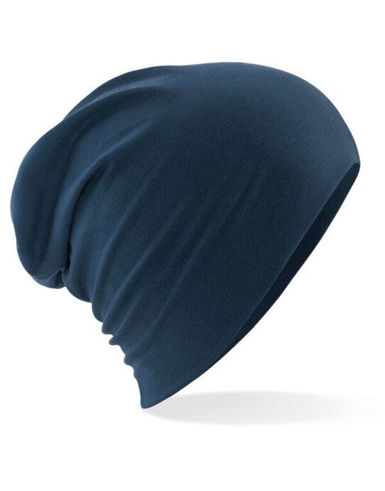 Beechfield B368 Hemsedal Cotton Slouch Beanie - French Navy