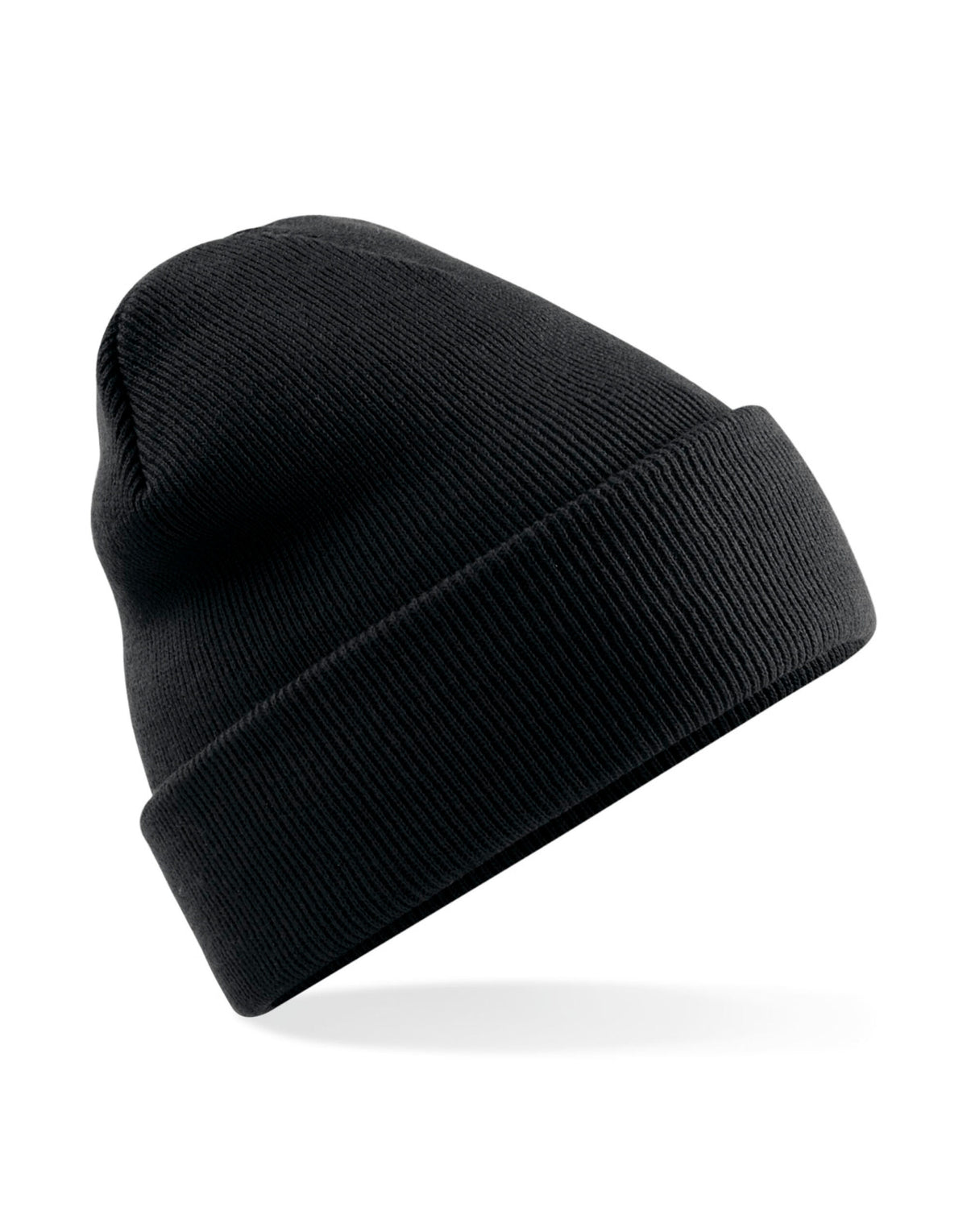 Beechfield B375R Polyana Original Cuffed Beany - Black