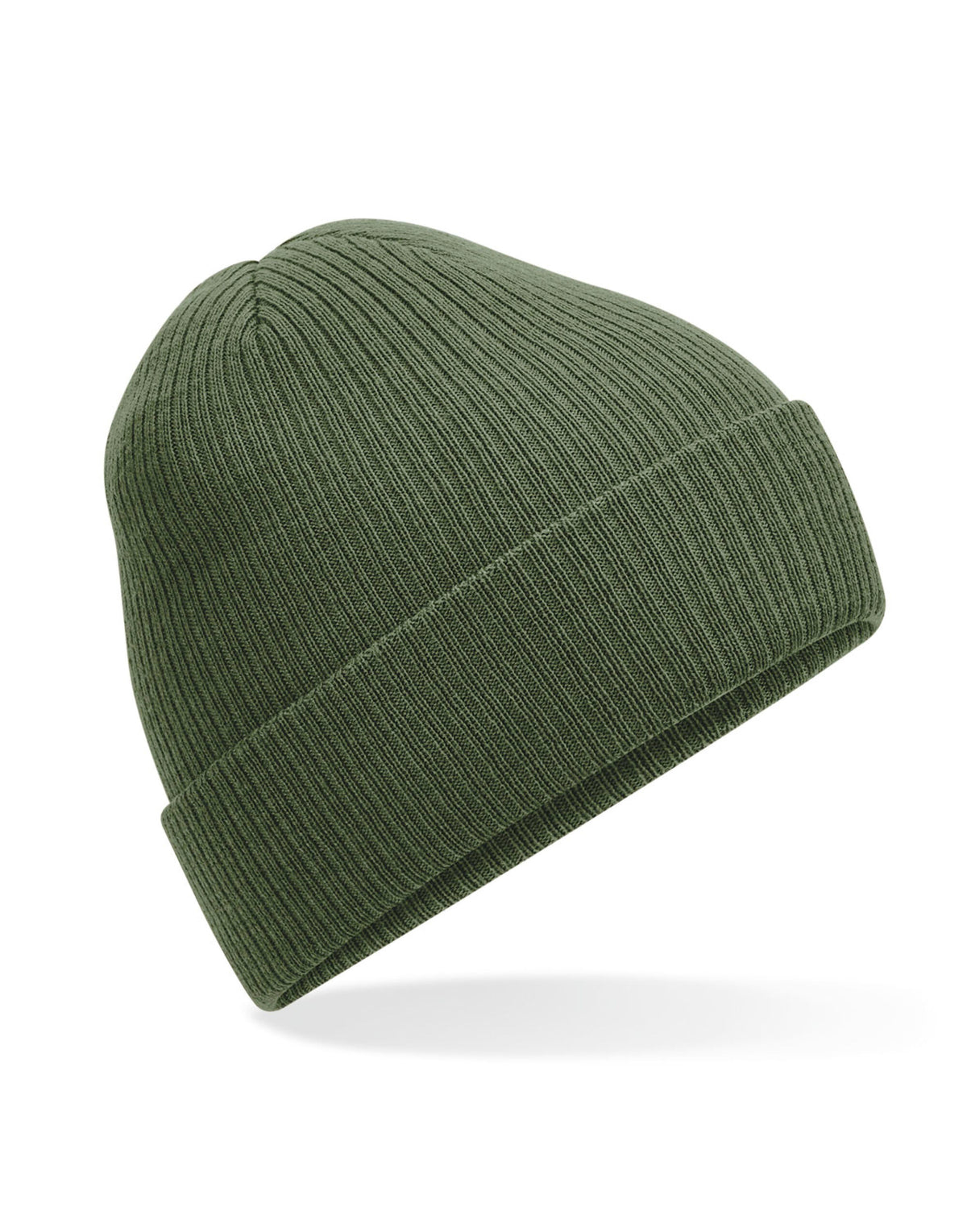Beechfield B376R Polylana Ribbed Beanie - Olive Green