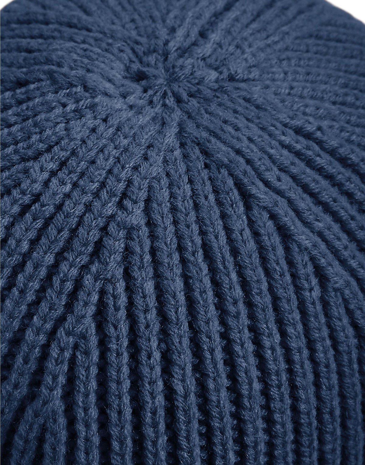 Beechfield B380 Engineered Knit Ribbed Beanie - Steel Blue