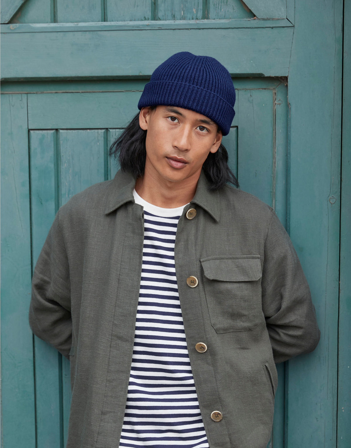 Beechfield B383R Harbour Beanie - Oxford Navy