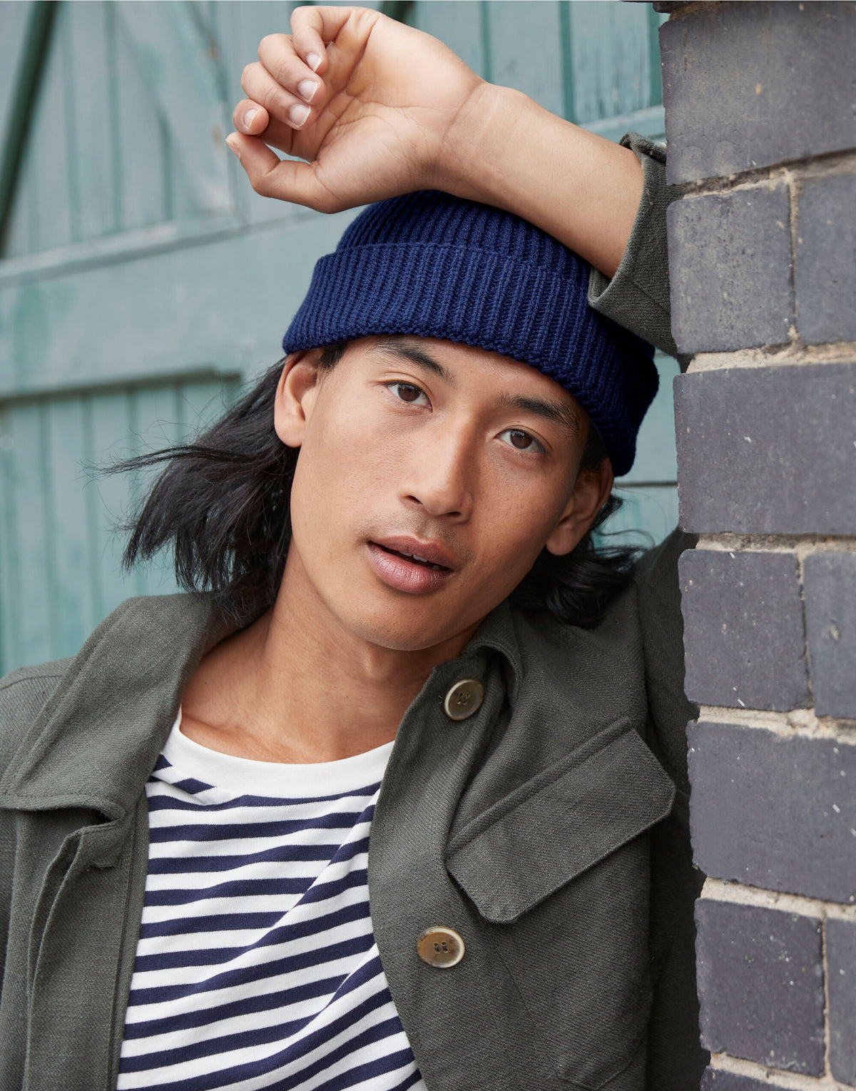 Beechfield B383R Harbour Beanie - Oxford Navy