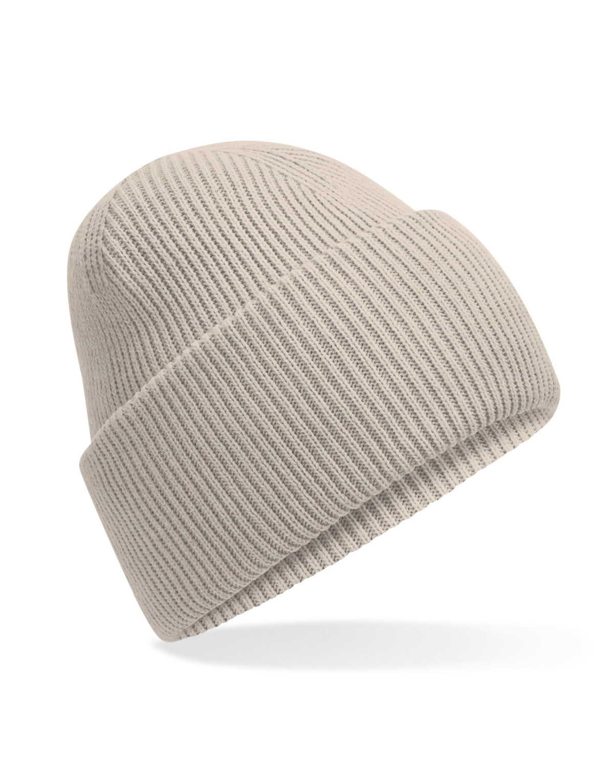Beechfield B385R Classic Deep Cuffed Beanie - Natural Stone