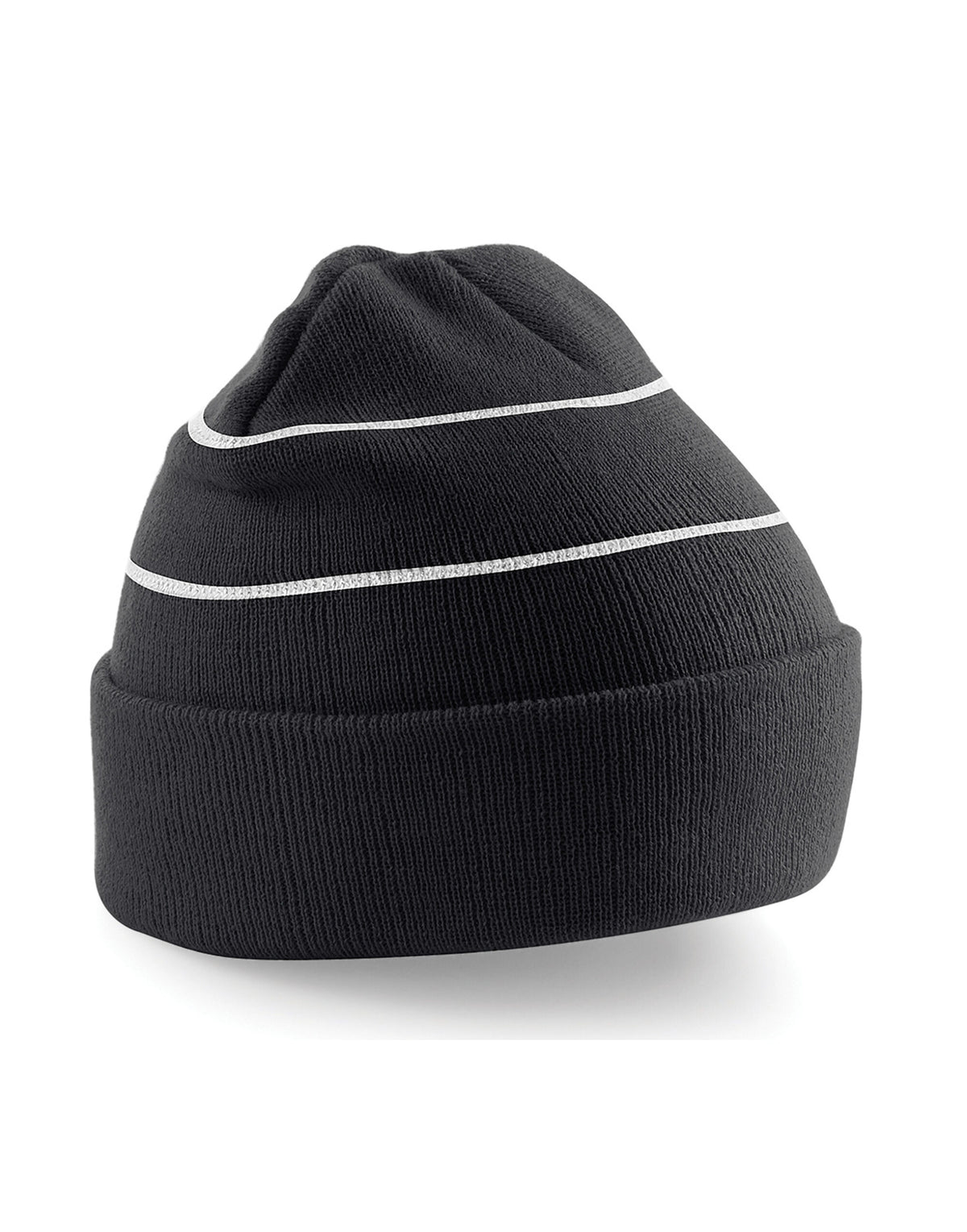 Beechfield B42 Enhanced-Viz Beanie - Black