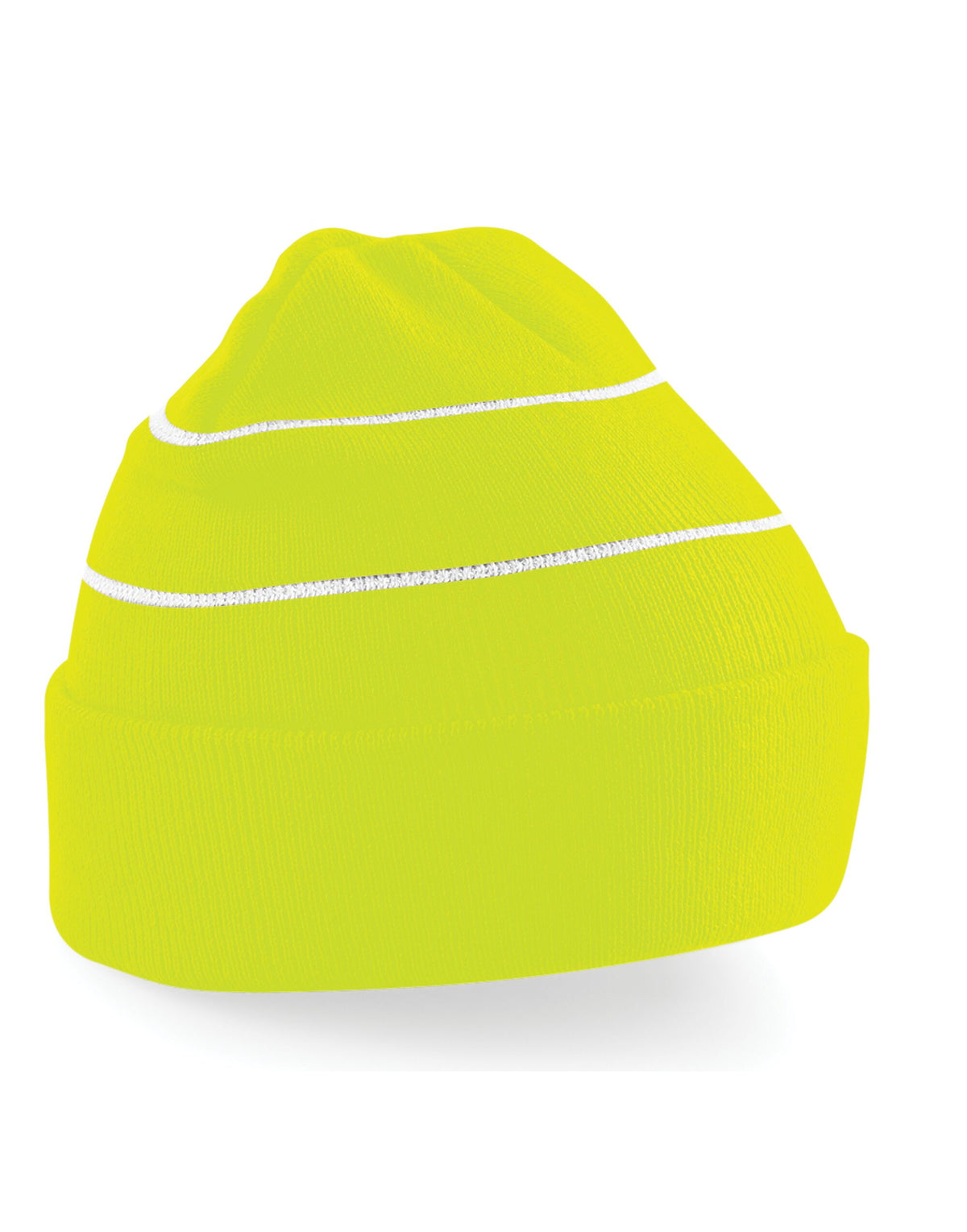 Beechfield B42 Enhanced-Viz Beanie - Fluoresent Yellow
