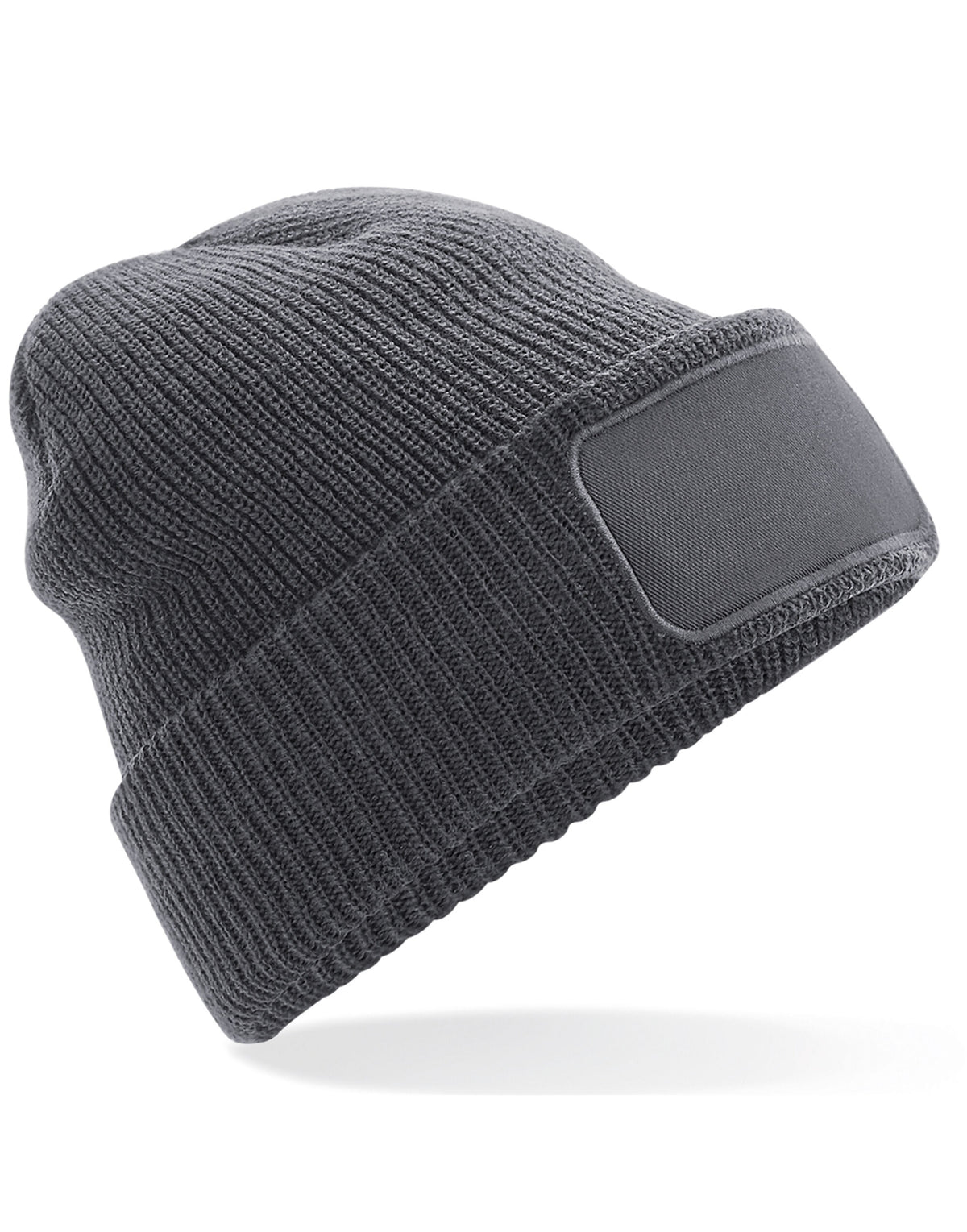Beechfield B440 Thinsulate™ Patch Beanie - Graphite