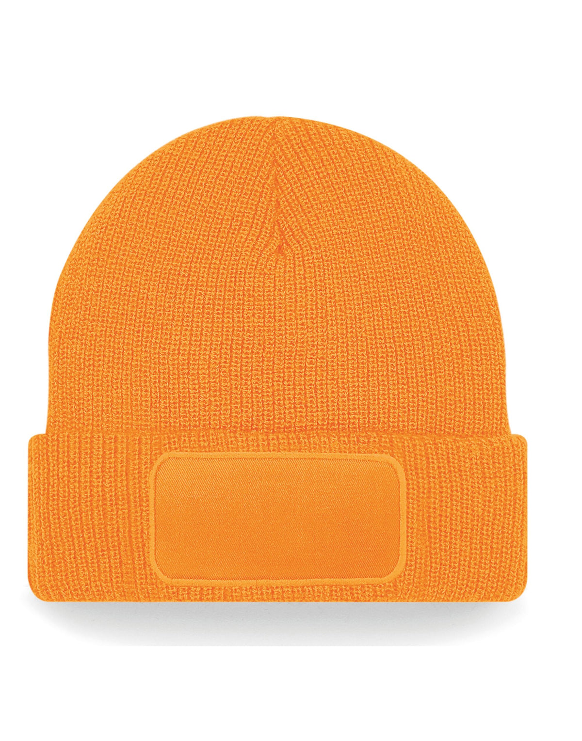 Beechfield B440 Thinsulate™ Patch Beanie - Fluoresent Orange